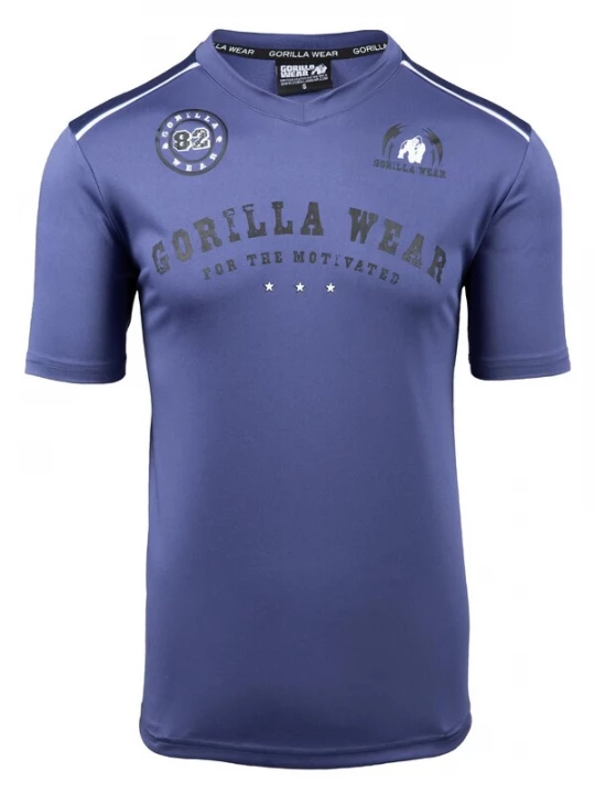 Foto van product Gorilla Wear Shirt 'Baltimore' opaal / zwart / wit
