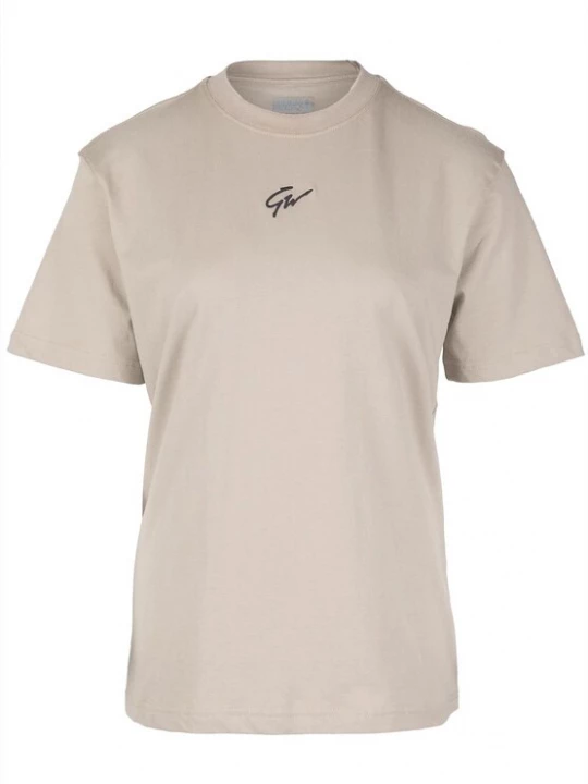 Foto van product Gorilla Wear Shirt 'Bixby ' beige / zwart