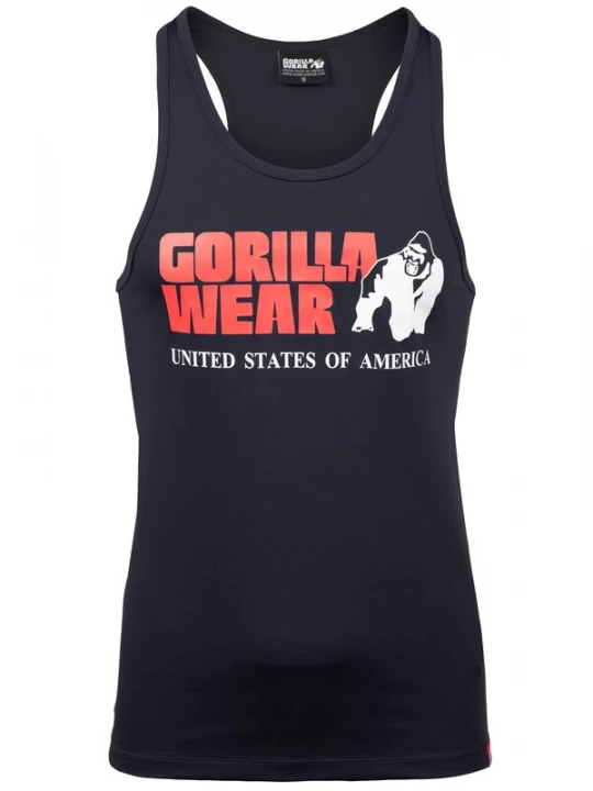 Foto van product Gorilla Wear Shirt bloedrood / zwart / wit
