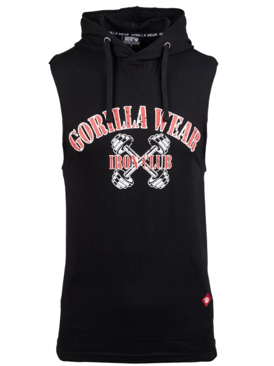 Foto van product Gorilla Wear Shirt 'Chico' cranberry / zwart / wit