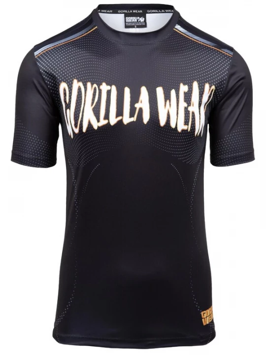 Foto van product Gorilla Wear Shirt 'Clayton' geel / zwart / wit