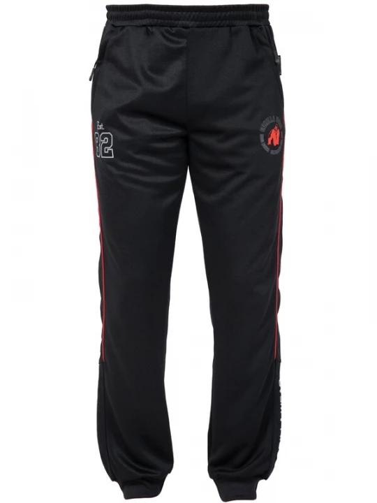 Foto van product Gorilla Wear Sportbroek 'Broxton' rood / zwart / wit