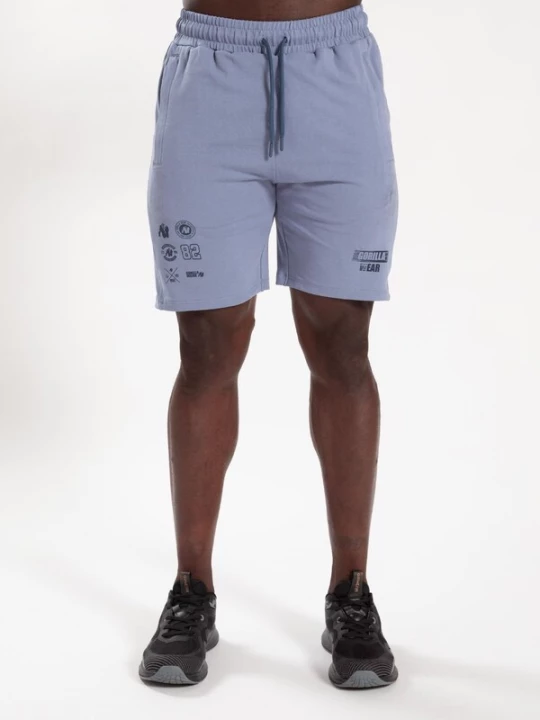 Foto van product Gorilla Wear Sportbroek 'Lopez' blauw / zwart