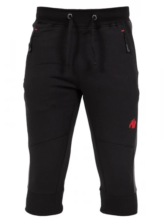 Foto van product Gorilla Wear Sportbroek 'Thompson' grijs / knalrood / zwart