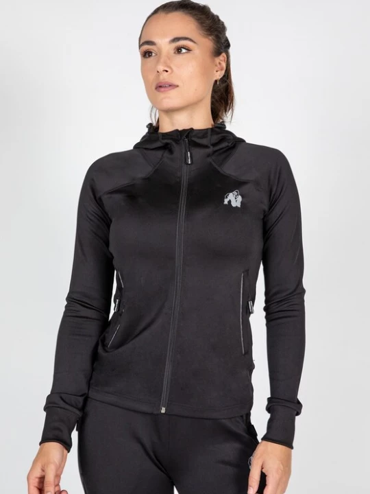 Foto van product Gorilla Wear Sportjas 'Halsey' zwart / wit