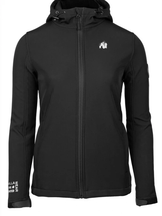 Foto van product Gorilla Wear Sweatvest 'Mina' zwart / wit
