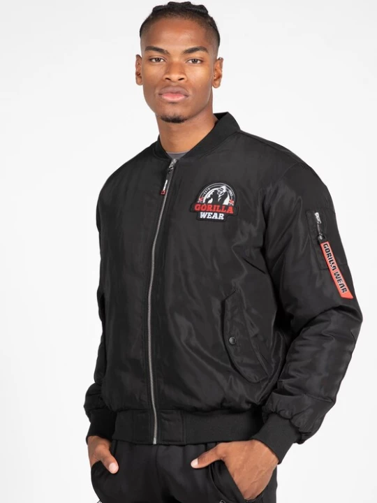 Foto van product Gorilla Wear Tussenjas 'Covington' gemengde kleuren / zwart