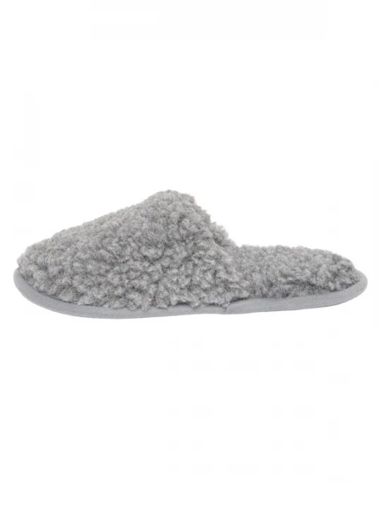 Foto van product Gottstein Huisschoenen 'Curly Wool' grijs