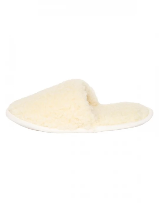 Foto van product Gottstein Huisschoenen 'Curly Wool' offwhite