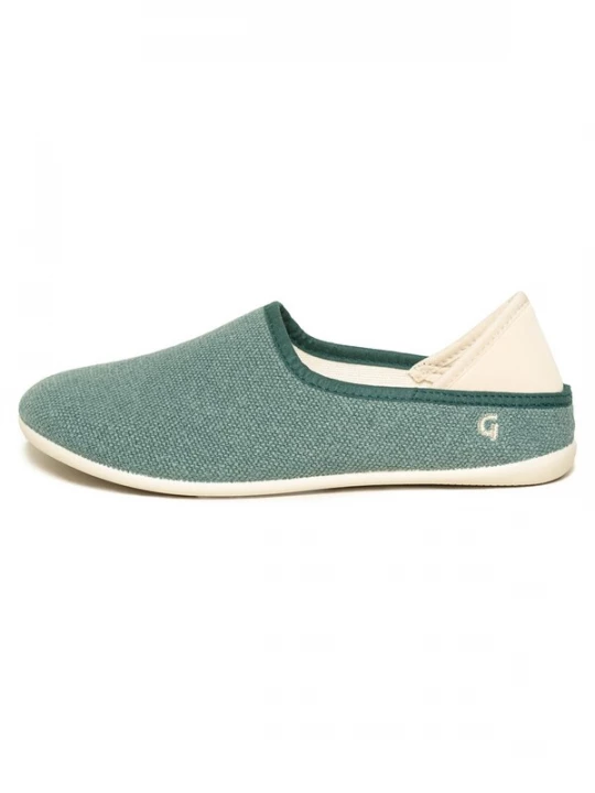 Foto van product Gottstein Huisschoenen 'Linen Slip-On' groen