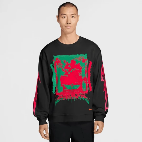 Foto van product Graphic Fleece Crew-Neck Sweatshirt Nike