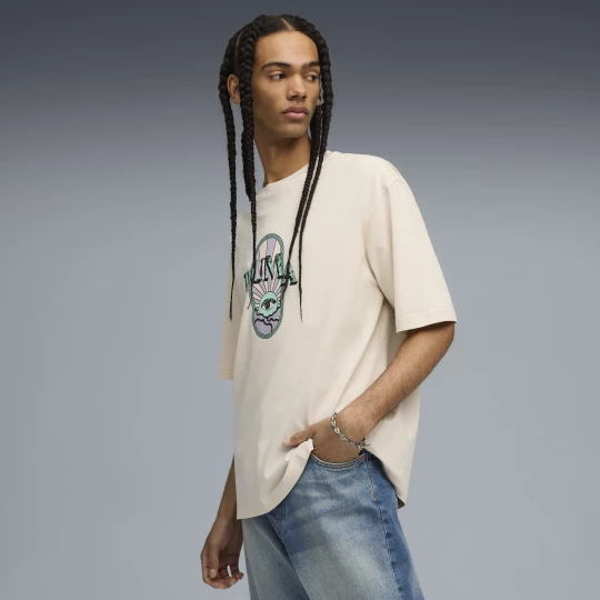 Foto van product Graphic PUMA Fest boxy T-shirt voor Heren