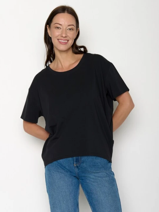 Foto van product GREENBOMB Shirt 'Basic' zwart
