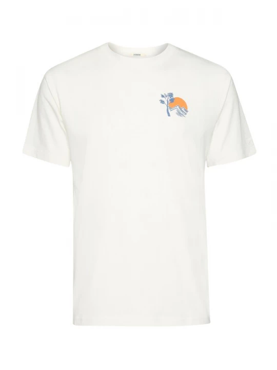 Foto van product GREENBOMB Shirt 'Fusion Embrace Nature' lichtgrijs