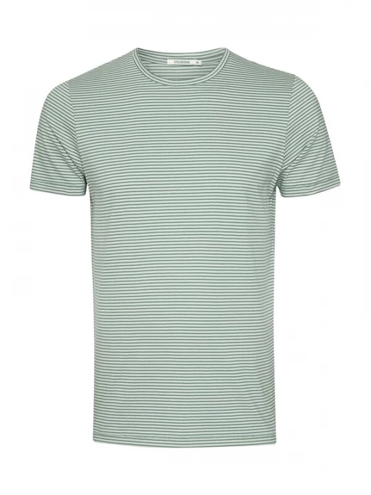 Foto van product GREENBOMB Shirt groen / wit