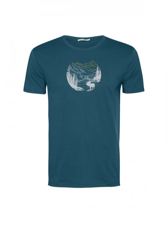 Foto van product GREENBOMB Shirt 'Guide Moose Creek' marine
