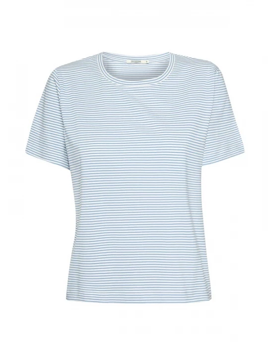 Foto van product GREENBOMB Shirt lichtblauw / wit