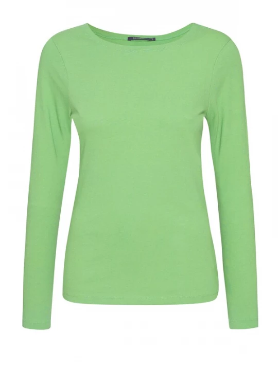 Foto van product GREENBOMB Shirt 'Yummy' groen