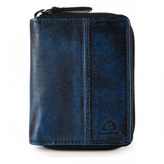 Foto van product GREENBURRY Portemonnee 'Destressed' blauw