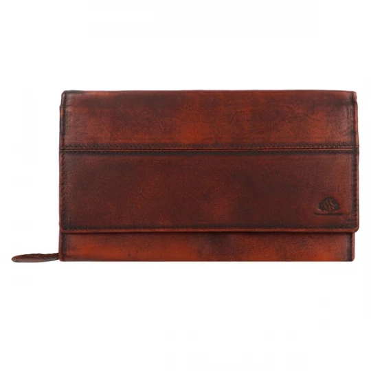 Foto van product GREENBURRY Portemonnee 'Destressed' cognac