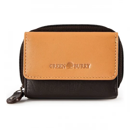 Foto van product GREENBURRY Portemonnee 'Nappa' bruin