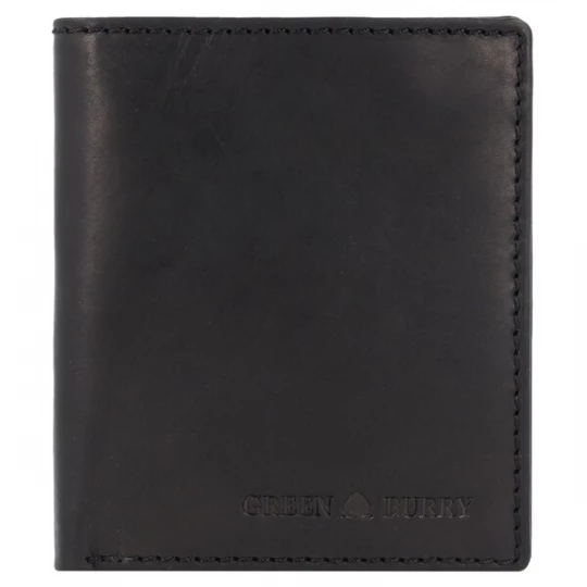 Foto van product GREENBURRY Portemonnee 'Pure Black' zwart