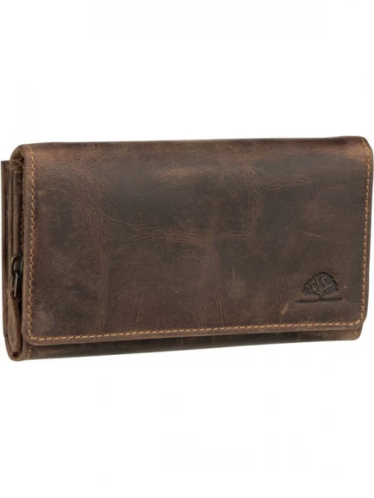 Foto van product GREENBURRY Portemonnee 'Vintage 1533' bruin