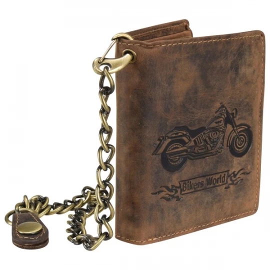 Foto van product GREENBURRY Portemonnee 'Vintage Bike' bruin