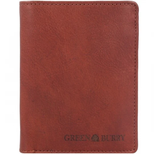 Foto van product GREENBURRY Portemonnee 'Vintage Washed' bruin