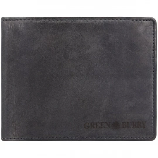 Foto van product GREENBURRY Portemonnee 'Vintage Washed' grijs