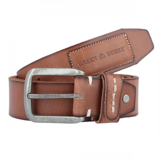 Foto van product GREENBURRY Riem bruin / zilver