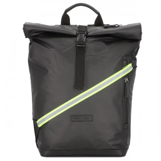 Foto van product GREENBURRY Rugzak 'Aviator' grijs / neongroen / zwart