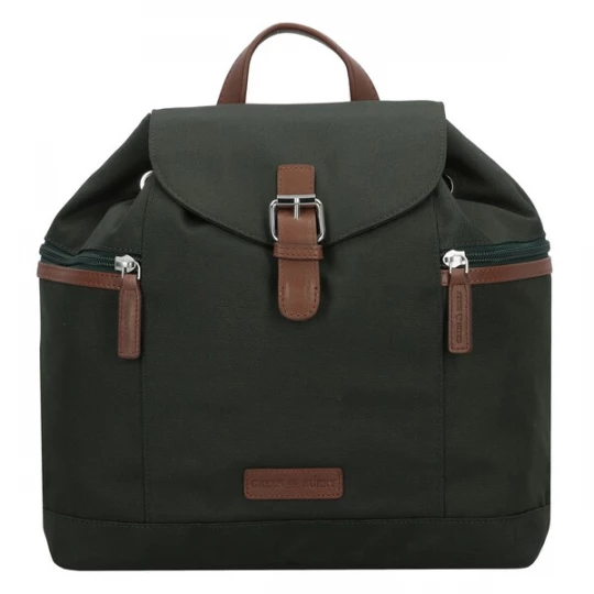 Foto van product GREENBURRY Rugzak 'Heidi' bruin / groen