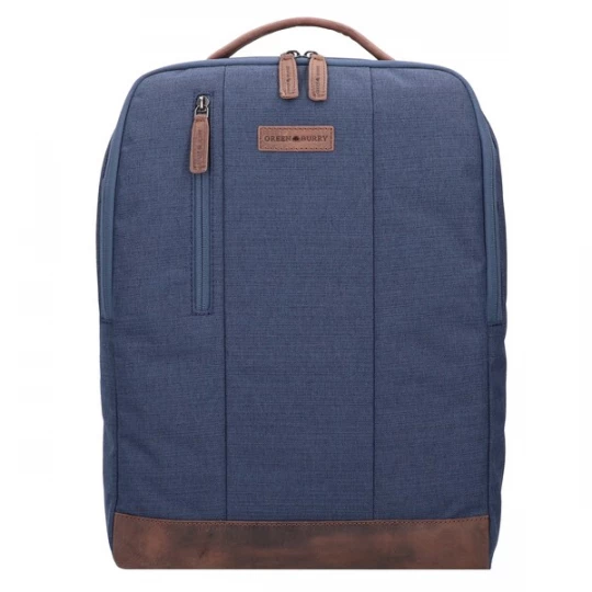 Foto van product GREENBURRY Rugzak 'Sydney' blauw / lichtbruin