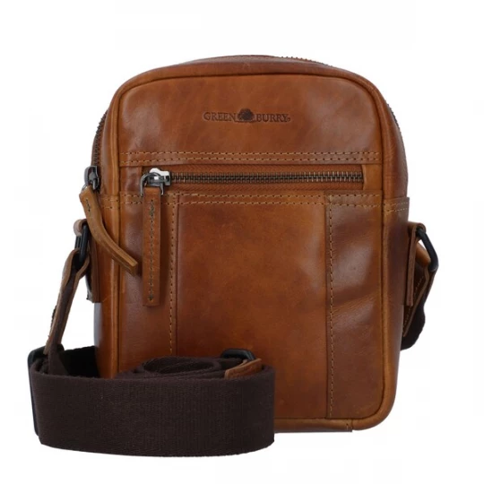 Foto van product GREENBURRY Schoudertas 'Newport' cognac