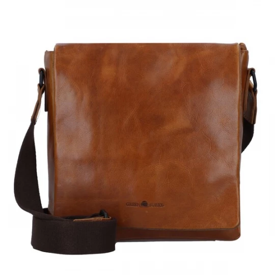 Foto van product GREENBURRY Schoudertas 'Newport' cognac