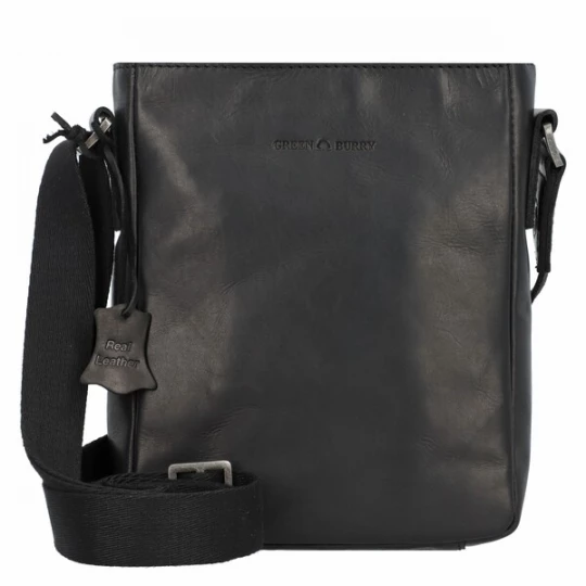 Foto van product GREENBURRY Schoudertas 'Pure Black' zwart
