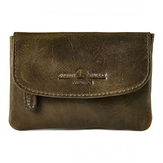 Foto van product GREENBURRY Sleutelhanger 'Newport' olijfgroen