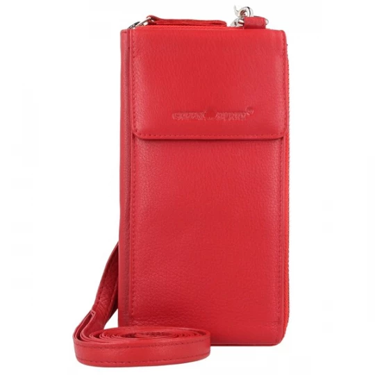 Foto van product GREENBURRY Smartphonehoesje 'Nappa' rood
