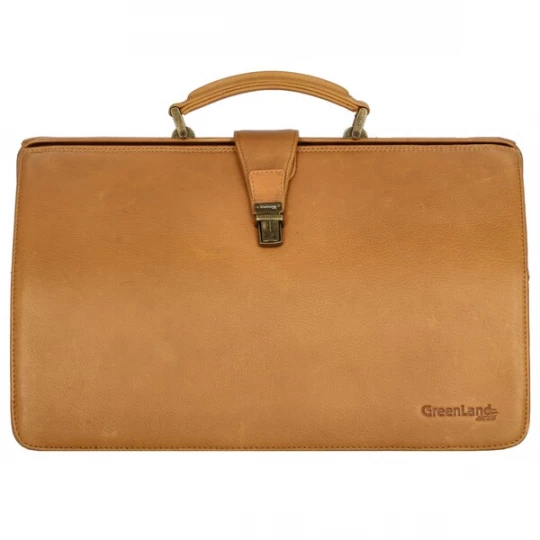 Foto van product Greenland Nature Handtas camel / lichtbruin