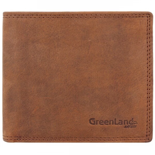 Foto van product Greenland Nature Portemonnee 'Montenegro' bruin
