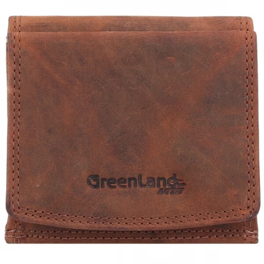 Foto van product Greenland Nature Portemonnee 'Montenegro' bruin