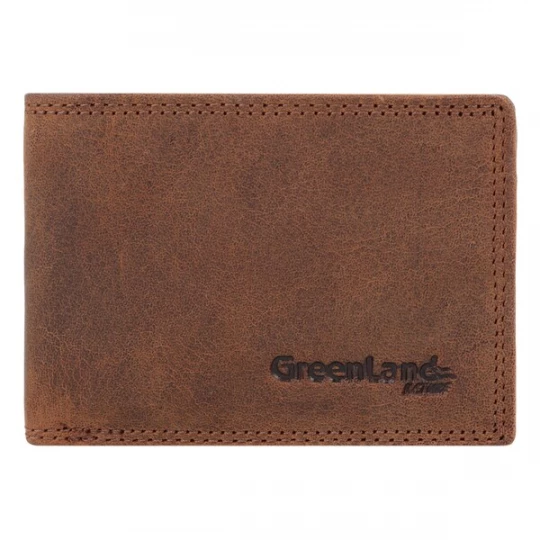 Foto van product Greenland Nature Portemonnee 'Montenegro' bruin