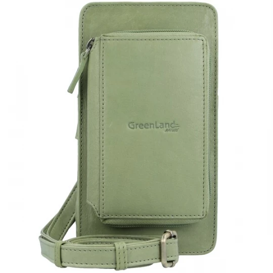 Foto van product Greenland Nature Smartphonehoesje olijfgroen