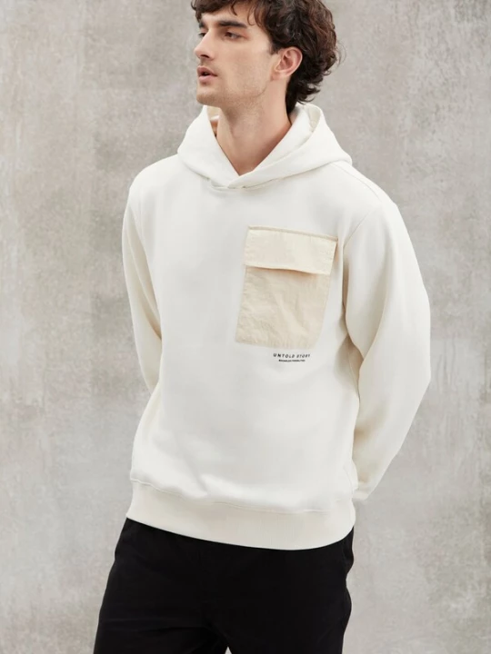Foto van product Grimelange Sweatshirt greige / zwart