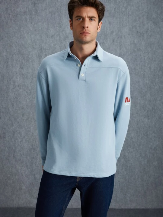 Foto van product Grimelange Sweatshirt hemelsblauw