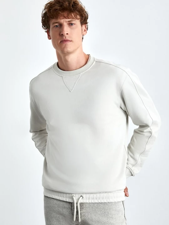 Foto van product Grimelange Sweatshirt lichtgrijs