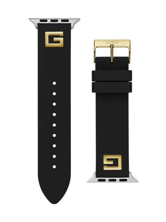 Foto van product GUESS Armband 'APPLE BAND (42MM-44MM)' goud / zwart