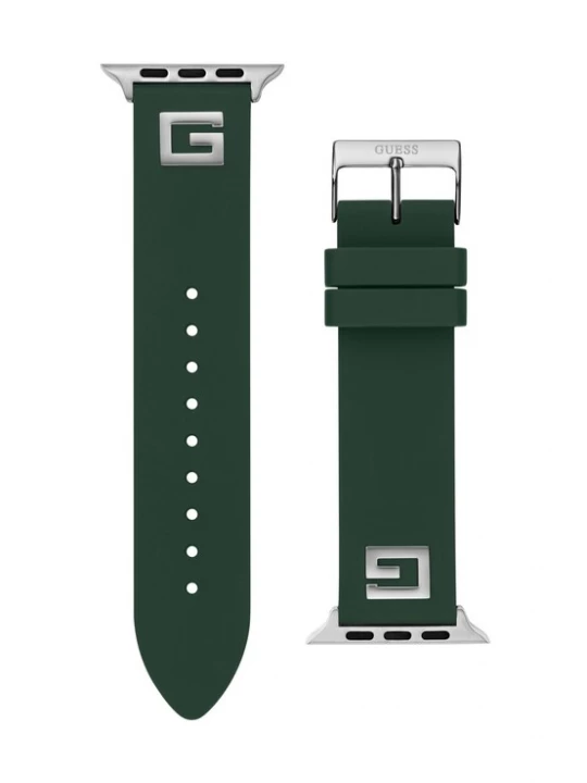 Foto van product GUESS Armband 'APPLE BAND (42MM-44MM)' groen / zilver
