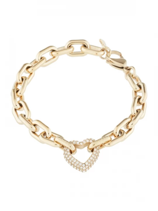 Foto van product GUESS Armband 'Beloved' goud / transparant